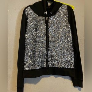 Rare vs PINK zip up hoodie size large womans